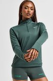 Nike Running Dri-Fit Pacer 1/4 Zip Kadın Çeyrek Fermuar Koyu Yeşil Sweatshrit
