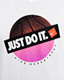 Dri-Fit Erkek Beyaz Basketbol Tişörtü