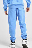 Nike Jordan Brooklyn Fleece Erkek Mavi Eşofman Altı