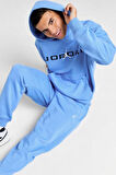 Nike Jordan Brooklyn Fleece Erkek Mavi Eşofman Altı