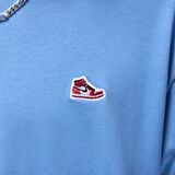 NİKE Jordan Brand Sneaker Patch SS Crew Erkek Tişört-FN5982-469