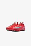 Nike Jr Zoom Vapor 16 Academy FgMg Çocuk Kırmızı Krampon (Çim Zemin) FQ8392-800
