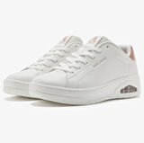 Skechers  UNO COURT - COURTED AİR Kadın Beyaz Spor Ayakkabı 177700-WHT