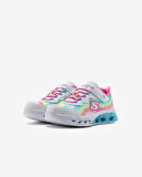 Skechers 303253L WMLT Flutter Heart Lights - Groovy Swirl Çocuk Günlük Spor Ayakkabı