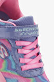 Skechers Twisty Glow Sorbet Swirl Çocuk Çok Renkli Sneaker 303716L PWMT