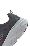 Skechers D`lux Walker 2.0-Durven 232715/Ccrd Erkek Comfort Ayakkabı - Gri-Kırmızı