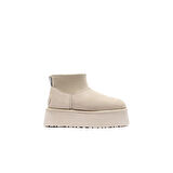 W Classic Mini Dipper Puffer Platform Topuklu Bot