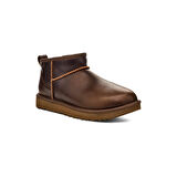 Kadın Bot 1163490 UGG W CLASSIC ULTRA MINI LTHR REGEN Ironwood