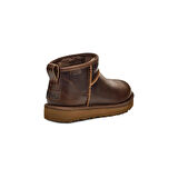 Kadın Bot 1163490 UGG W CLASSIC ULTRA MINI LTHR REGEN Ironwood