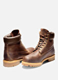 Timberland Kahve Erkek Bot Premium 6 INCH LACE UP WATERPROOF