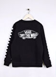 Vans Düz Erkek Çocuk Siyah Sweatshırt VN000K98BLK1-EXPOSITION CHECK II CR