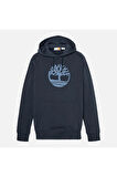 Kennebec Rıver Tree Logo Hoodie Erkek Lacivert Sweatshirt Tb0a2bjh4331