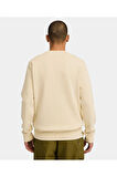 Kennebec Rıver Linear Logo Crew Neck Swe Erkek Kahverengi Sweatshirt Tb0a5ujyefl1