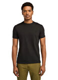 Timberland Siyah Erkek Slim Fit Düz T-Shirt DUNSTAN RIVER Short Sleeve Tee