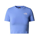 The North Face  Kadın ESSENTIAL CROPPED Şort SLEEVE Tişört NF0A55AO0YI1