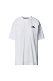 W Ss Essentıal Oversıze Tee Kadin Beyaz Tshirt Nf0a87nqfn41