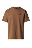 The North Face M Ss Nature Relaxed  Erkek Kahverengi T-Shirt NF0A8BVY6IH1
