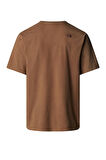 The North Face M Ss Nature Relaxed  Erkek Kahverengi T-Shirt NF0A8BVY6IH1