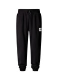 The North Face NF0A8C1KJK31-M FINE REGULAR TAPERED Siyah Regular Fit Düz Erkek Eşofman Altı