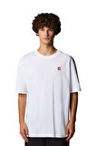 The North Face Axys Oversızed SS   Erkek Beyaz T-Shirt NF0A8C1RFN41