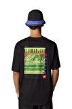 The North Face Axys Oversızed SS   Erkek Siyah T-Shirt NF0A8C1RJK31