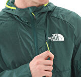 F0A87GT6GI1-R The North Face M Wındstream Shell Erkek Yağmurluk-R&amp;uuml;zgarlık Yeşil