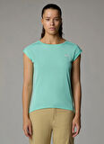The North Face NF0A8BS26EI1-W TANKEN TANK - EU Mavi Bisiklet Yaka Regular Fit Düz Kadın T-Shirt