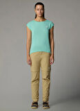 The North Face NF0A8BS26EI1-W TANKEN TANK - EU Mavi Bisiklet Yaka Regular Fit Düz Kadın T-Shirt