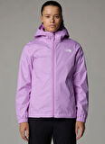 The North Face NF00A8BA0XO1-W QUEST JACKET - EU Mor Kapüşon Yaka Regular Fit Düz Kadın Yağmurluk