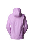 The North Face NF00A8BA0XO1-W QUEST JACKET - EU Mor Kapüşon Yaka Regular Fit Düz Kadın Yağmurluk