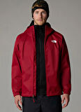The North Face NF00A8AZ6IH1-M QUEST JACKET - EU Krem Kapüşon Yaka Regular Fit Düz Erkek Yağmurluk