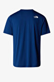 The North Face M 247 SS  Reg Graphıc Erkek Mavi T-Shirt NF0A895JD1R1
