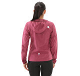 F0A87206EO1-R The North Face W Hıgher Run Wınd Jacket Kadın Yağmurluk-R&amp;uuml;zgarlık Bordo