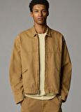 The North Face NF0A8B721731-M CEDAR CANVAS WORK JA Kahve Regular Fit Düz Erkek Ceket