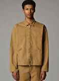 The North Face NF0A8B721731-M CEDAR CANVAS WORK JA Kahve Regular Fit Düz Erkek Ceket
