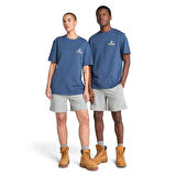 Timberland Illustrated Tree Logo Back Graphic Tee Erkek Tişört TB0A6DG52881