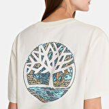 Timberland Illustrated Tree Logo Back Graphic Tee Erkek Tişört TB0A6DG5CM91