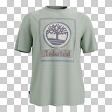 Timberland Front Seasonal Stack Logo Tee Erkek Tişört TB0A6DHDENE1
