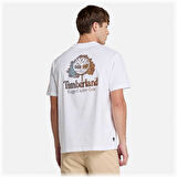 Timberland Rugged Active Gear Back Graphic Tee Erkek Tişört TB0A6DMA1001