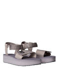The North Face NF0A8AE775Q1-W SKEENA PLATFORM Gri Kadın Sandalet