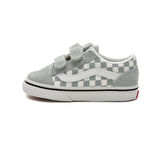 0009RCEPO1-R Vans Old Skool V Bebek Spor Ayakkabı Gri