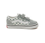 0009RCEPO1-R Vans Old Skool V Bebek Spor Ayakkabı Gri