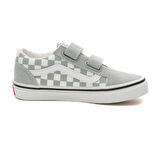 000CYAEPO1-R Vans Old Skool V çocuk Spor Ayakkabı Gri