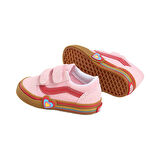 Vans Old Skool V Heart Çocuk Pembe Ayakkabı