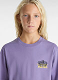 Vans Baskılı Mor Erkek Çocuk T-Shirt VN000MKU6PH1-Old Skool SS