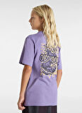 Vans Baskılı Mor Erkek Çocuk T-Shirt VN000MKU6PH1-Old Skool SS