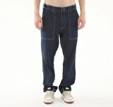 Fatigue Loose Tapered Denim Pant