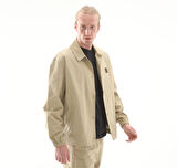B0A6FA9DH41-R Timberland Woven Badge Ripstop Coach Jacket Erkek Ceket Haki