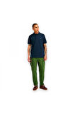 Timberland Tb0A6Bx4 Millers River Sleeve Stretch Polo Lacivert Erkek T-Shirt