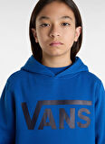 Vans Baskılı Erkek Çocuk Lacivert Sweatshırt VN000JBM7WM1-Vans Classic II PO